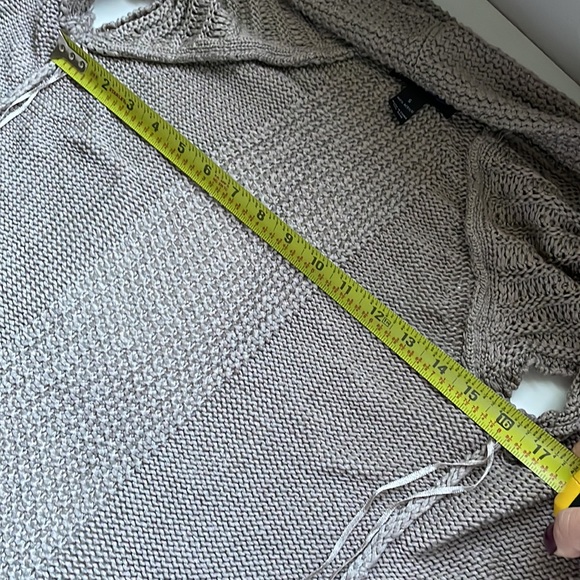 INC International Concepts Womens Short Sleeve Chunky Sweater Cardigan Size S - Picture 5 of 6